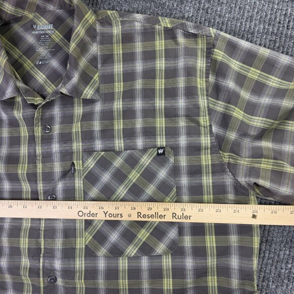Blackhawk Warrior Wear Shirt Mens XL Brown Plaid Button Up Tactical Outdoor Work - Picture 10 of 13